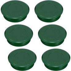 표준 4.25인치 알루미늄 및 플라스틱 골프 컵에 맞는 6팩 홀 컵 커버 뒷마당 정원 야외 훈련을 위한 그린 퍼팅 연습