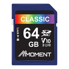MMOMENT 32GB 풀 사이즈 SD SDHC 10과 최대 호환 비디오 /S PC 카메라 클래스 카드 97MB U1 HD V10 UHS-I 속도 쓰기 읽기, 64GB, SD 카드 V30