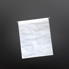 선물포장 보관가방 화이트 부직포 다용도 복주머니 25X35cm 50매, 1개