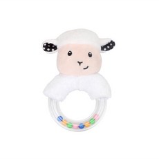 모빌 아기 감각 딸랑이 학습 장난감 봉제 동물 유모차 유아용 침대 Bebe Teether, [23] sheep 314, 1개