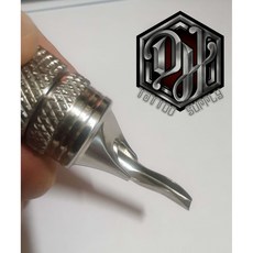 DH TATTOO SUPPLY 視覺一體式日式手柄紋身握柄，自鎖式設計，搭配專用薄針嘴, 1個, 單握把