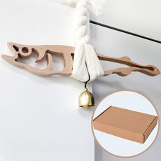국내제작 액막이명태 도어벨 30cm 큰 사이즈 선물박스포장 풍경 도어벨 독특한 디자인 고급 핸드메이드 쪽빛누리