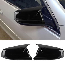 XITER 쉐보레 말리부 2013-2015용 후면 뷰 사이드 미러 커버 사이드 미러 캡 유광 블랙, 2013-2015 Malibu
