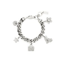 마크제이콥스 크리스털 장식 참 디테일 브레이슬릿