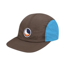 [티켓투더문] 클래식 패치 투톤 캠프캡 브라운 아쿠아블루(CLASSIC PATCH TWO TONE CAMP CAP BRN/AQB)