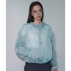 LEATHERY 퍼커링 시어 윈드 자켓 h+ [MINT] 409526, FREE