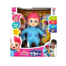나이스토이-핑크퐁 베베핀 노래하고 먹고 말하는 핀돌보기, 혼합색상, 1개