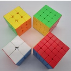두뇌개발 퍼즐 큐브 회전력 경연대회 집중력 향상 연습용, 봄날하우스 2x2, 1개