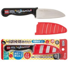 Skater 日本 兒童安全菜刀 兒童菜刀 安全菜刀 砧板 不鏽鋼 Kiity 角落生物 水果刀 塑膠菜刀 Yaxell, 1個, 不鏽鋼刀-TOMICA / 1856, 紅色, 不鏽鋼刀