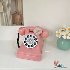 복고풍 장난감 전화기 핸드폰 스마트폰, 1개, 업그레이드 소녀핑크 정교한 작업 복고풍