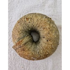 저온발효 비건 우리밀 쑥누룩베이글, 1개, 120g