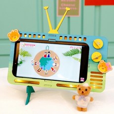 유니아트 (W046) 핸드폰 거치대 무드등