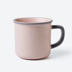 (한국도자기 공식 온라인스토어) 탑초이스 파스텔 투톤 머그 컵 선물용 (코스터 포함) 1p, 1개, 파스텔 핑크