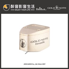 Gold Note Donatello Gold MC唱頭/黑膠唱盤唱頭-義大利原裝.台灣公司貨