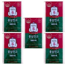 정관장 홍삼진고, 100g, 5개