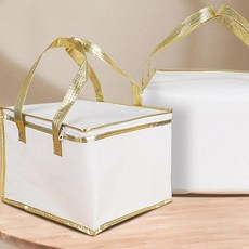 은비가 음식포장 배달용 보냉 가방, 27x27x21 5p