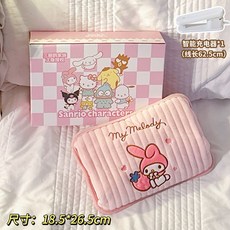 充電款暖水袋暖手寶 Hello Kitty 熱水袋, 【正版授權】粉色美樂蒂一件式式*國
