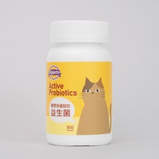 Zippets 吉沛思 樂倍多 貓用腸胃保健益生菌粉, 80g, 1個, 改善消化功能/胰腺