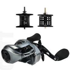 FISHHUNTER 루어 낚시 베이트릴, JD230L, Silver