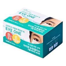 코튼데이 아이원 눈 청결티슈 더블비타민 라이트 100p 매일매일 데일리케어, 1세트