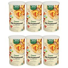 365 Whole Foods Market 365 홀푸드마켓 올드패션드 롤드 오트 귀리 510g, 6개
