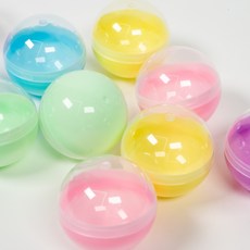 투명캡슐 뽑기 캡슐 통 60mm 10개 캡슐볼 빈캡슐