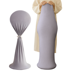 아엘 와플모양 잘늘어나는 스판재질 선풍기커버, 그레이