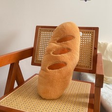 귀여운 쿠션 베개 침대용 등받이 여학생용 수면 인형 기숙사 학생용 장식품, 모든 야드, [북극융] 바게트(소형 18CM)
