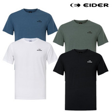 아이더 남성 면 반팔 라운드 티셔츠 POP 잠재권축 DMM26289