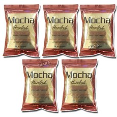메르시 모카 헤이즐넛 커피 인스턴트 향커피 MERCI MOCHA hazelnut coffee 탕비실, 200g, 1개입, 5개