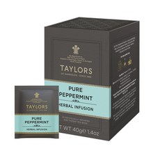 테일러스오브헤로게이트 퓨어 페퍼민트 허브차 티백, 40g, 20개입, 1개, 2g
