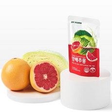 디티팜 양배추몽 NFC착즙 유기농 양배추자몽즙 1박스, 21개, 80ml