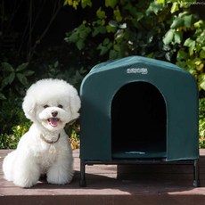 나혼산 강아지텐트 키 애견텐트 캠핑 반려견 고양이 원터치, 1개, 네이비블루 S-소형