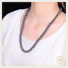 B&B 에너지스톤 테라헤르츠 목걸이 여성 건강목걸이 6mm-50cm, 1개