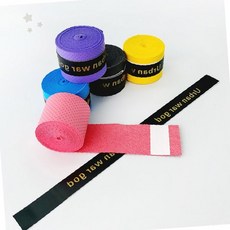 탁구 배드민턴 테니스 라켓 손잡이 그립 미끄럼 방지 땀 흡수 쿠션 감김 테이프, 블루, 1개