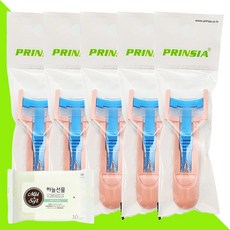 프린시아 플라스틱 비후라 5개(+하늘선물 물티슈 10매), 5개