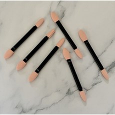 【IU SHOP】雙頭乳膠眼影棒 新秘 美容考試檢定專用, 6入