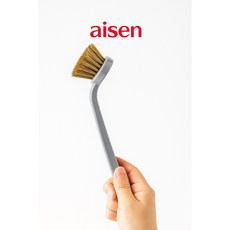Aisen 냄비 설거지 브러쉬 1세트 이용해서 소중한 손 보호하세요~, 1개, 실버그레이