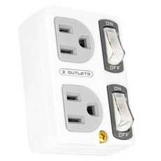 節能分接插座，多孔省電安全插座，居家辦公節能首選, 12款-節電2開2插分接器, 1個, 1mm