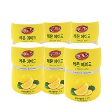 (주)동서 리치스 레몬 에이드, 550g, 6개입, 1개