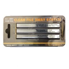 無限半永久性玻璃砂紙 S 尺寸 3 件, 3片