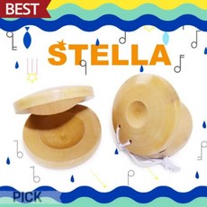 [원목 캐스터네츠] B타입 스텔라 우드 악기 리듬 악기 교구 어린이 음악 놀이 픽앤코401, 10개