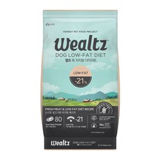 Wealtz維爾滋 無穀低脂高纖犬食譜 狗飼料 1.2kg 2.1kg 6kg 全齡犬適用, 1個, 維爾滋無穀狗糧-低脂高纖,2.1kg