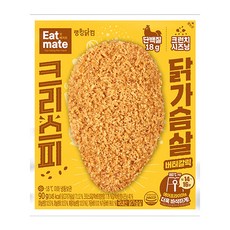 [랭킹닭컴] 잇메이트 크리스피 닭가슴살 버터갈릭, 10개, 90g