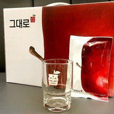 그대로 쭙 국산 사과즙 원물 100% NFC착즙 일반파우치 프리미엄 패키징 110ml, 30개