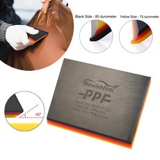 EHDIS 4x3 인치 부드러운 고무 스퀴지 필름 색조 보호 호일 비닐 설치 스크레이퍼, 1개