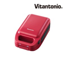 日本Vitantonio 厚燒熱壓三明治機(熱情紅) VHS-15B-R，快速加熱，不沾塗層，輕鬆製作美味三明治