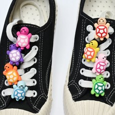 입체 컬러 거북이 운동화 립형 슈참신발 포인트 8pcs세트