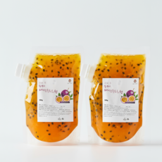 동화속 프리미엄 자일로스 홈카페 수제 패션후르츠청, 500g, 1개, 2개입