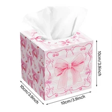 활테마 파티 장식 일회용 세트 종이 접시 컵 핑크 요염한 생일 용품에 대한 모양 Nakpins, 01 Tissue box